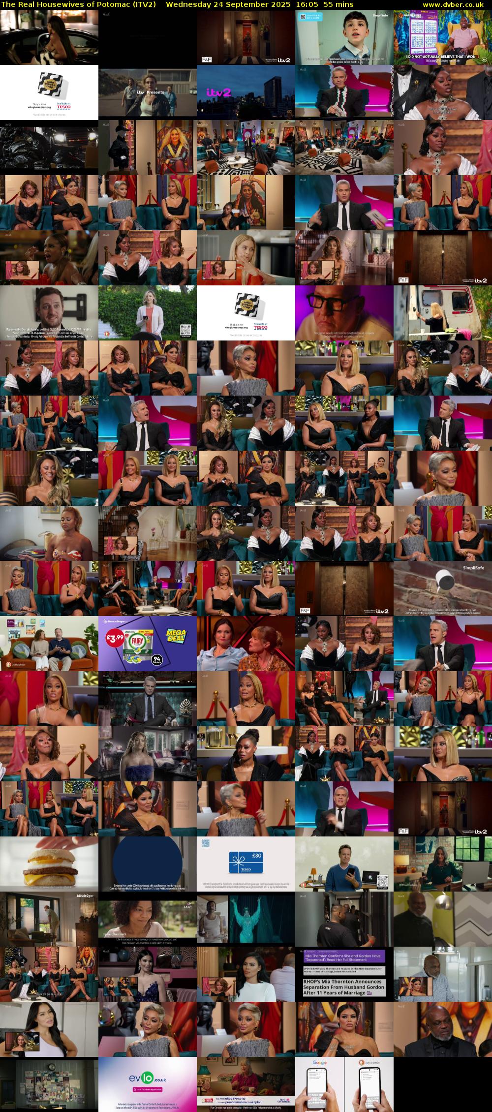 The Real Housewives of Potomac (ITV2) Wednesday 24 September 2025 16:05 - 17:00