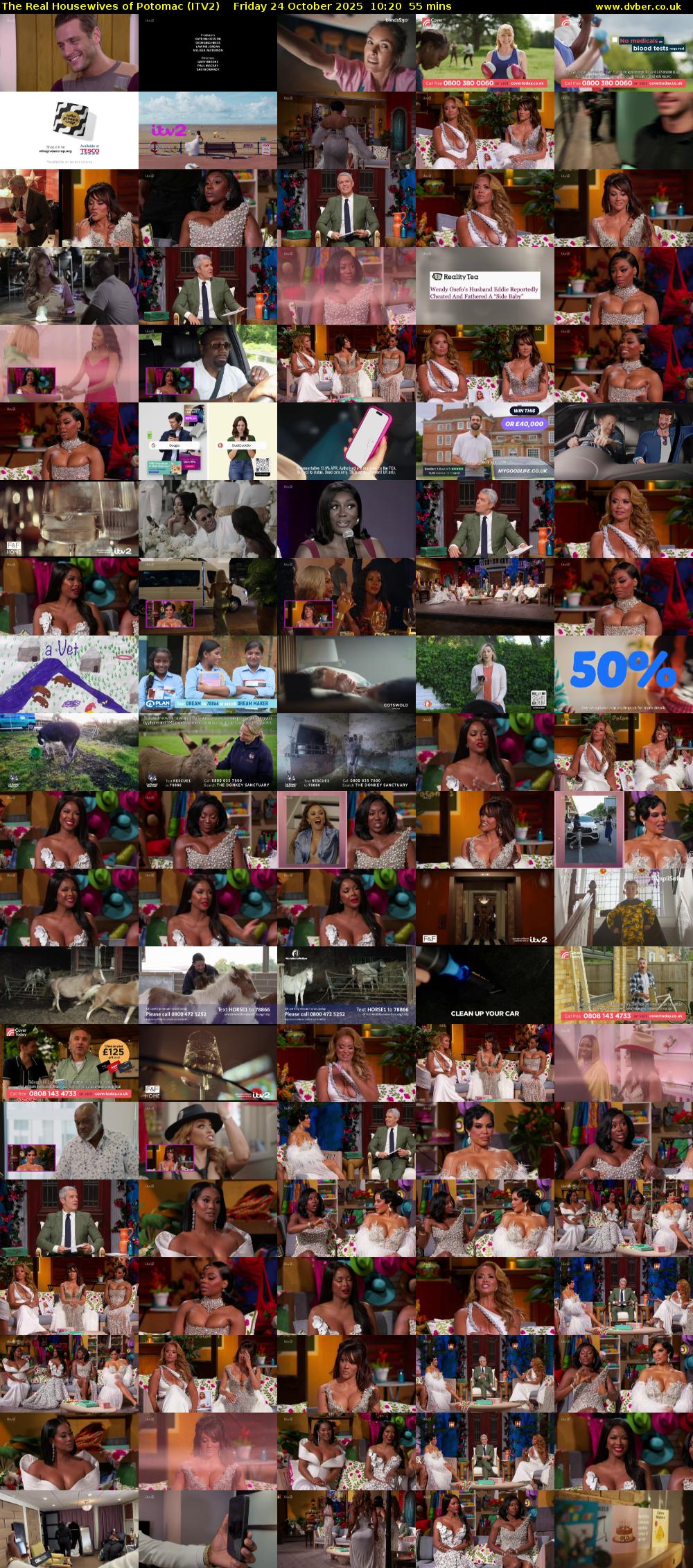 The Real Housewives of Potomac (ITV2) Friday 24 October 2025 10:20 - 11:15