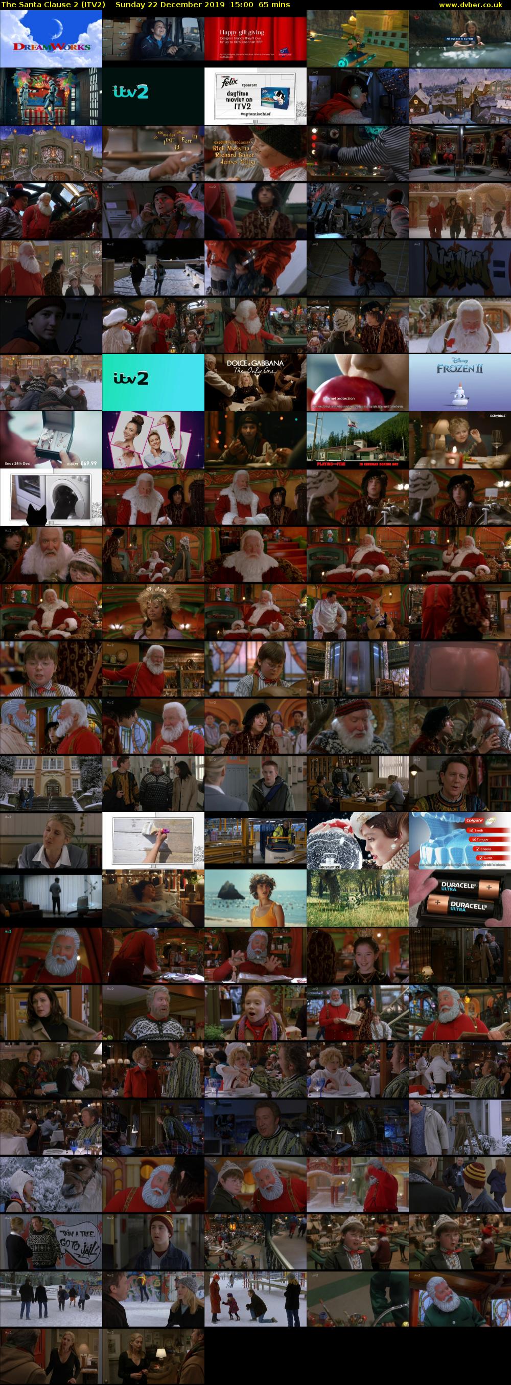The Santa Clause 2 (ITV2) Sunday 22 December 2019 15:00 - 16:05