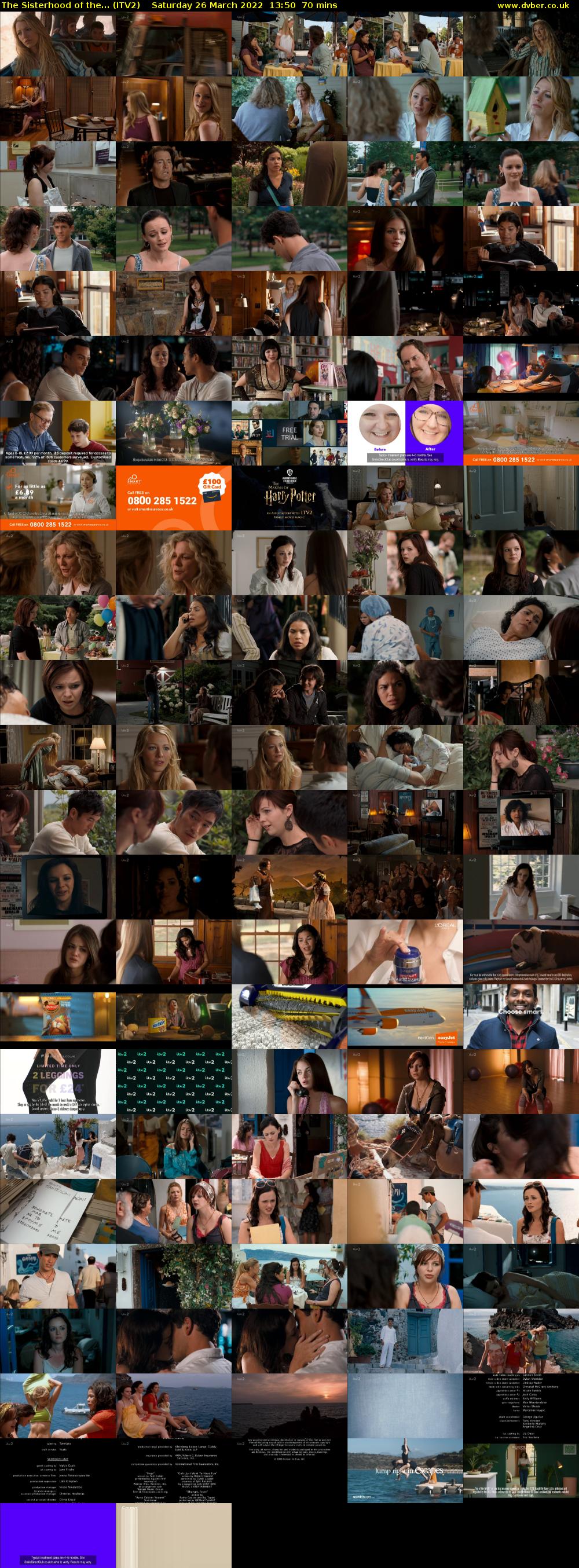 The Sisterhood of the... (ITV2) Saturday 26 March 2022 13:50 - 15:00