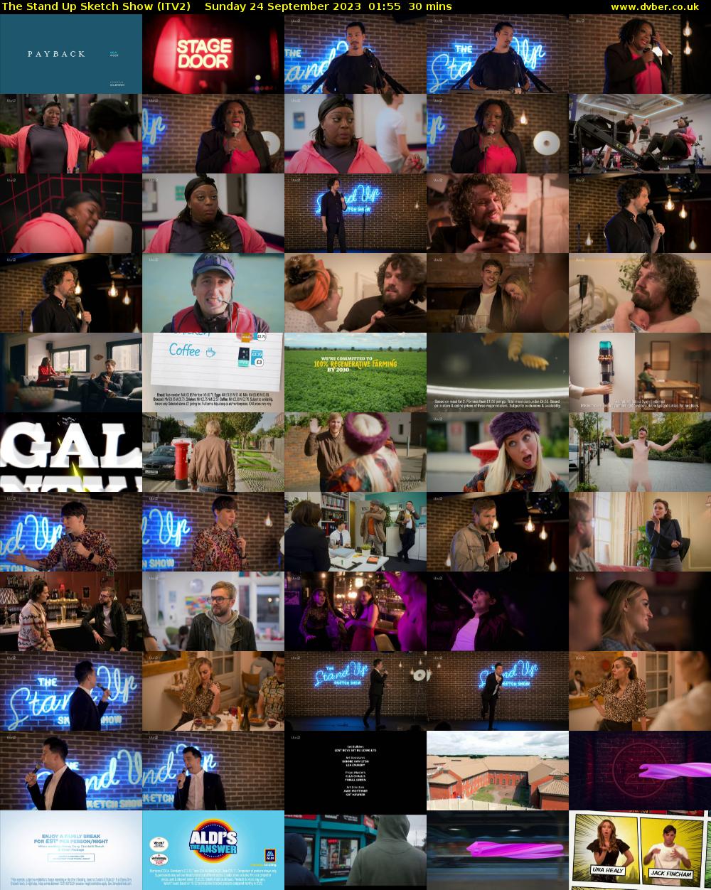 The Stand Up Sketch Show (ITV2) Sunday 24 September 2023 01:55 - 02:25