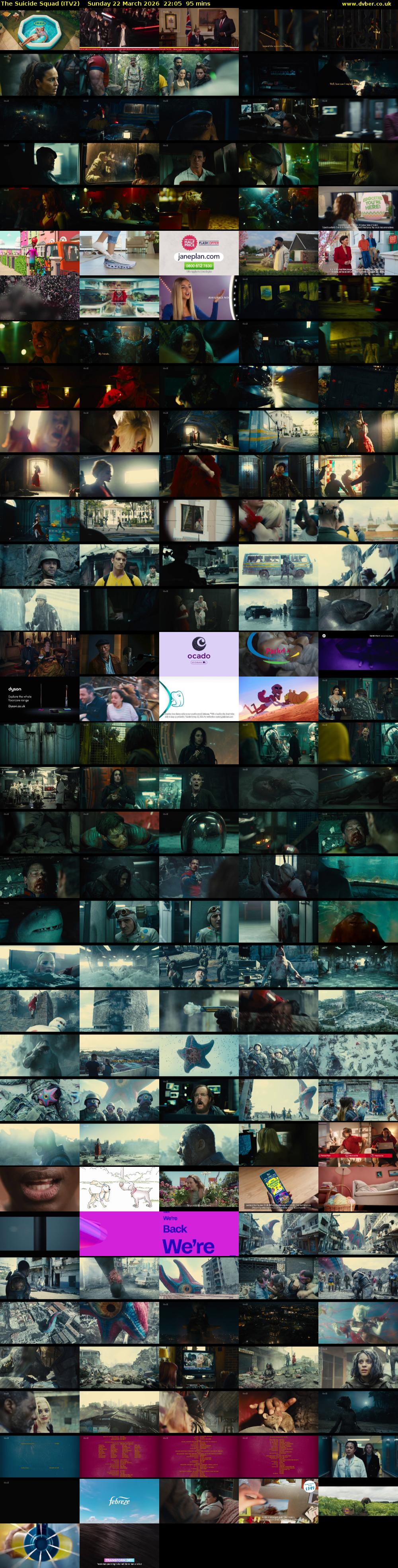 The Suicide Squad (ITV2) Sunday 22 March 2026 22:05 - 23:40