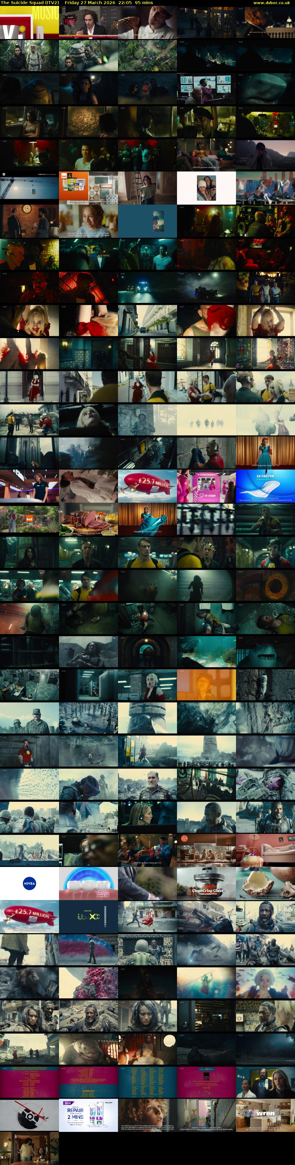 The Suicide Squad (ITV2) Friday 27 March 2026 22:05 - 23:40