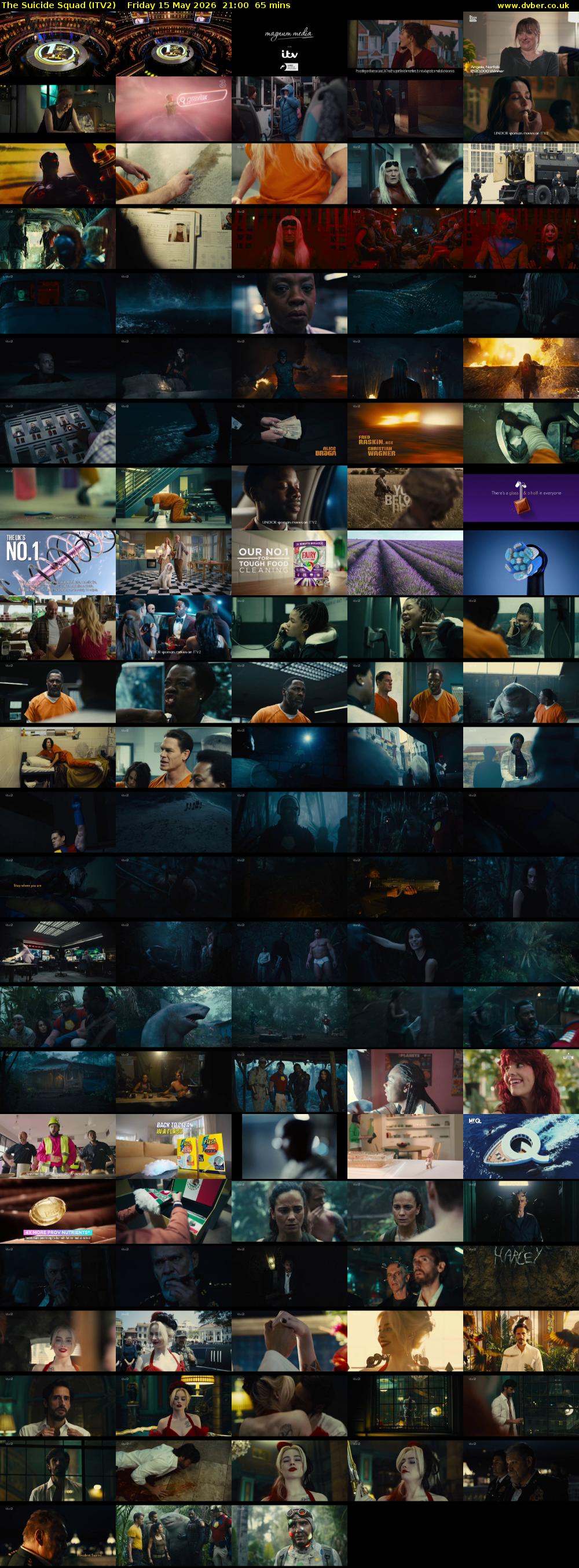 The Suicide Squad (ITV2) Friday 15 May 2026 21:00 - 22:05