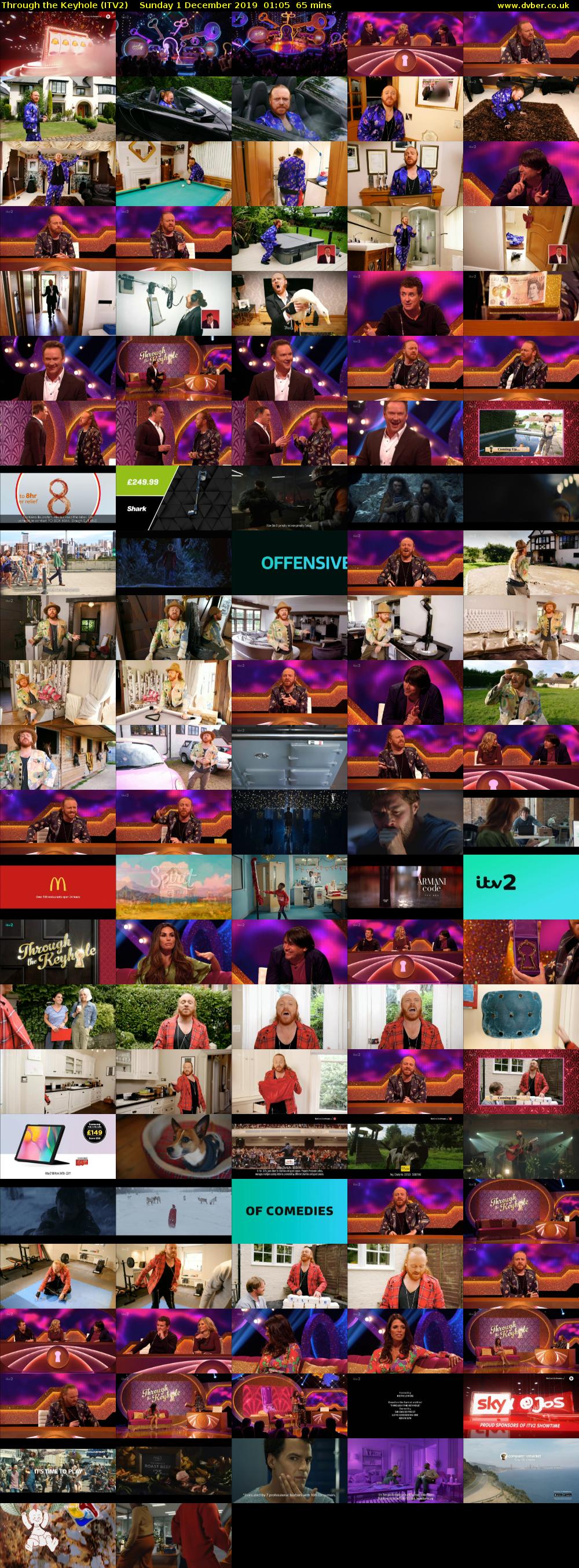 Through the Keyhole (ITV2) Sunday 1 December 2019 01:05 - 02:10