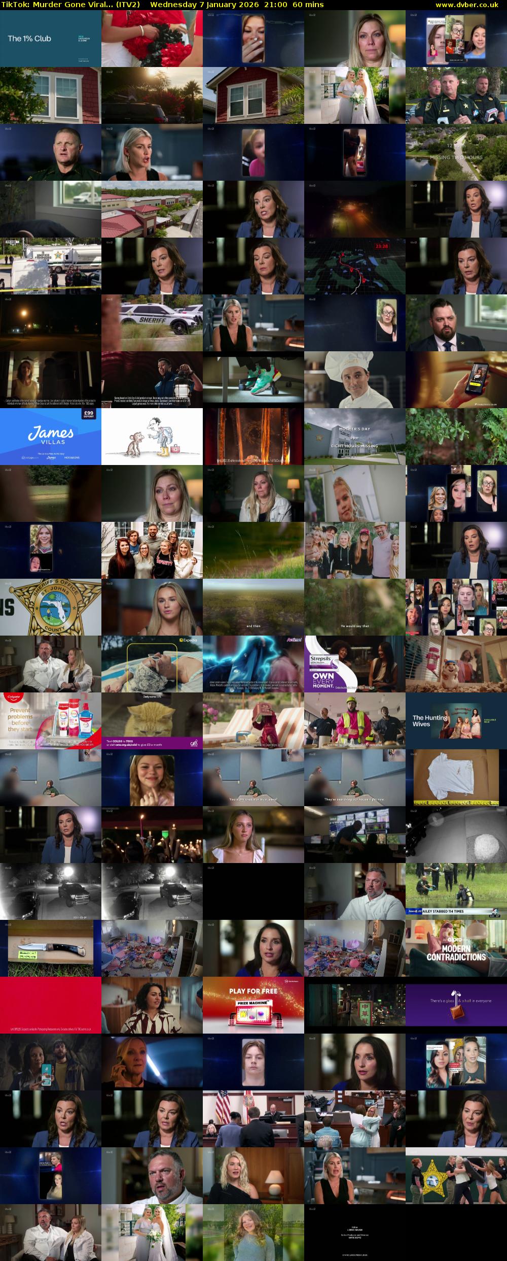 TikTok: Murder Gone Viral... (ITV2) Wednesday 7 January 2026 21:00 - 22:00