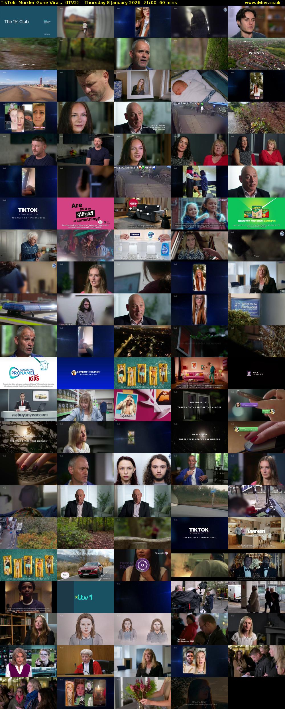 TikTok: Murder Gone Viral... (ITV2) Thursday 8 January 2026 21:00 - 22:00