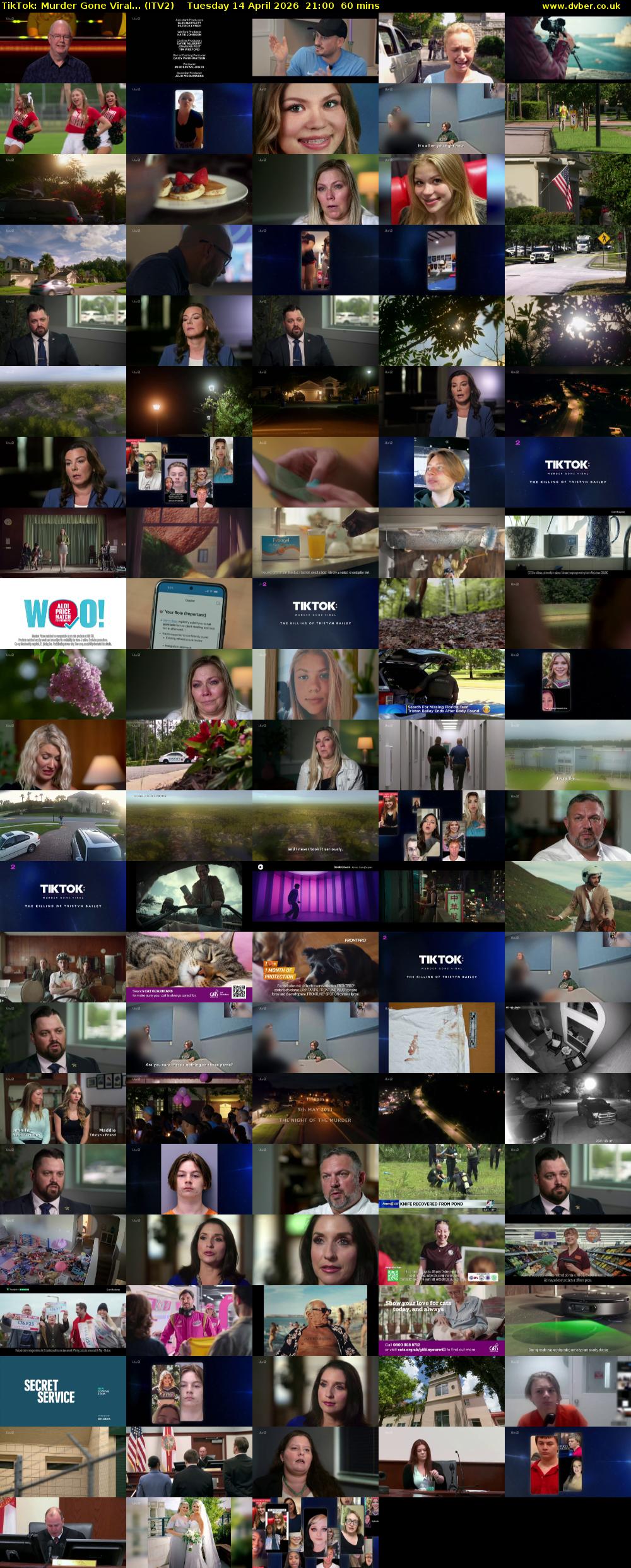 TikTok: Murder Gone Viral... (ITV2) Tuesday 14 April 2026 21:00 - 22:00
