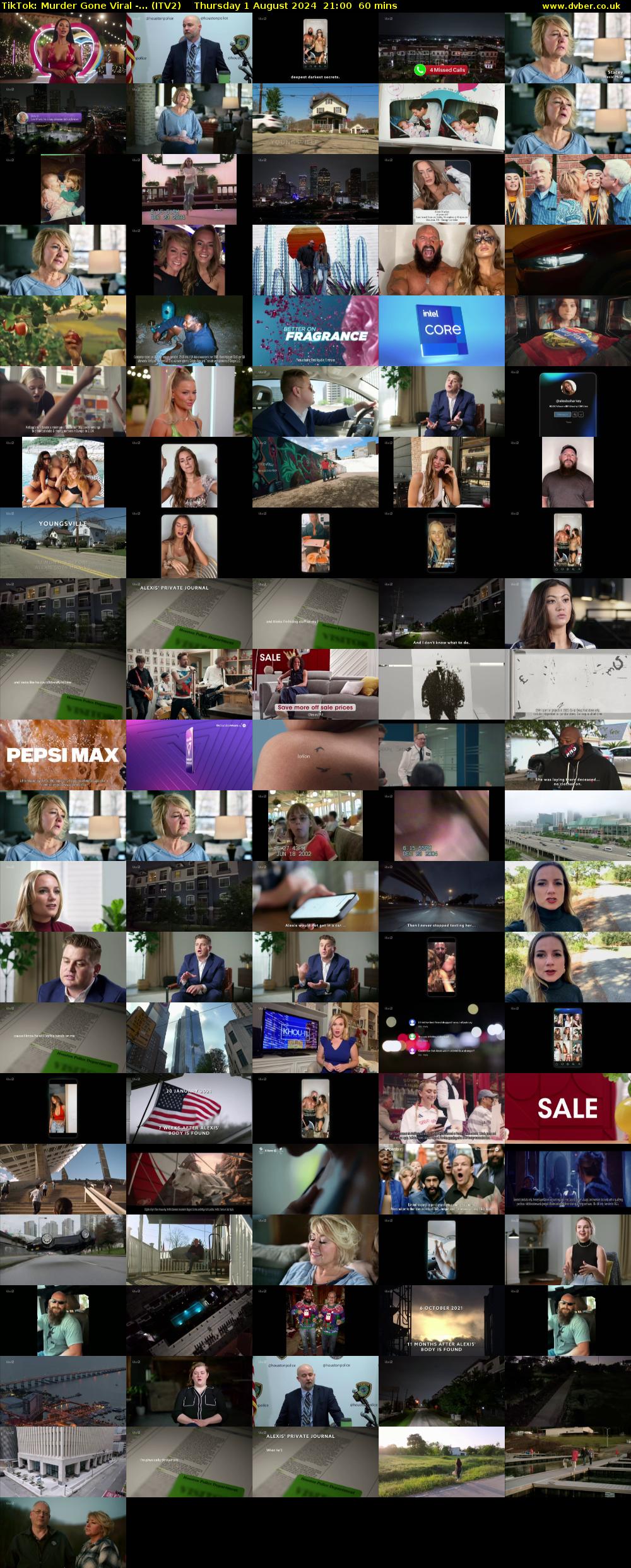 TikTok: Murder Gone Viral -... (ITV2) Thursday 1 August 2024 21:00 - 22:00