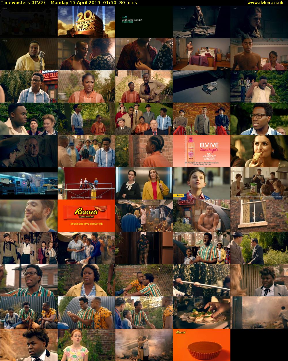Timewasters (ITV2) Monday 15 April 2019 01:50 - 02:20