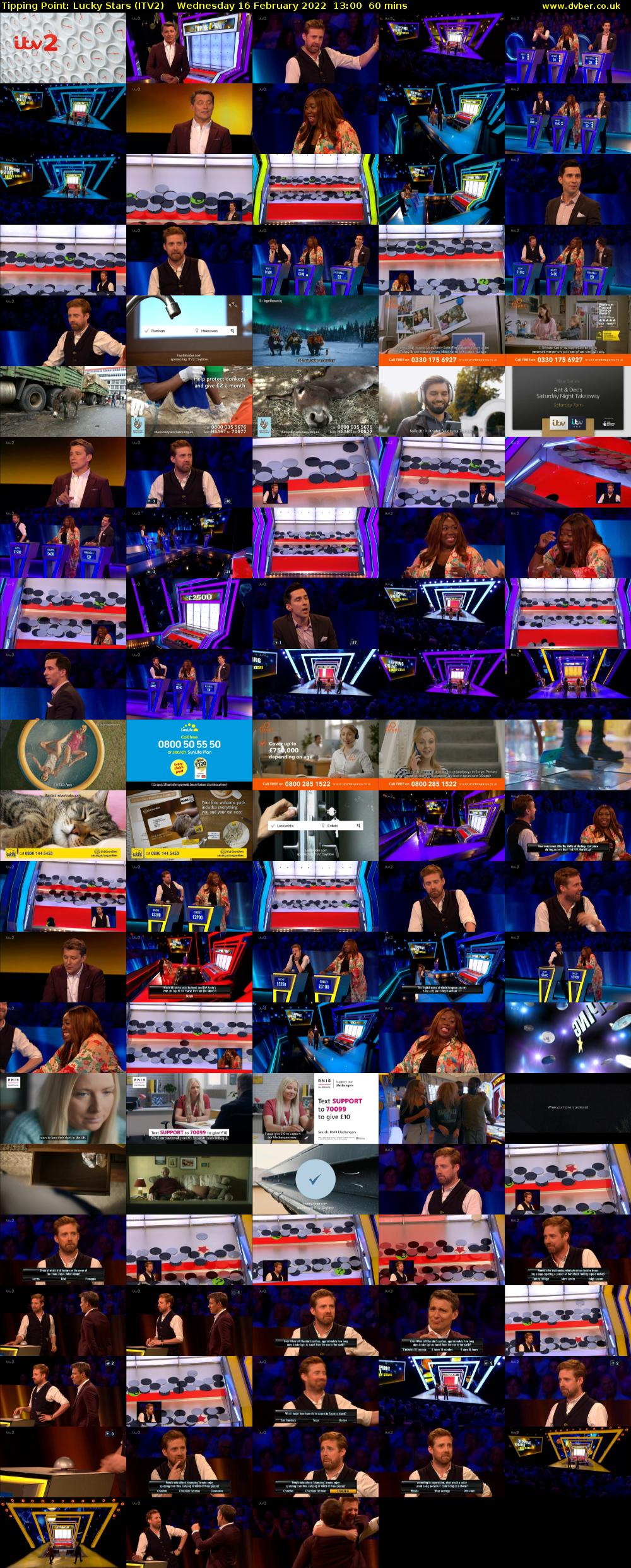 Tipping Point: Lucky Stars (ITV2) Wednesday 16 February 2022 13:00 - 14:00