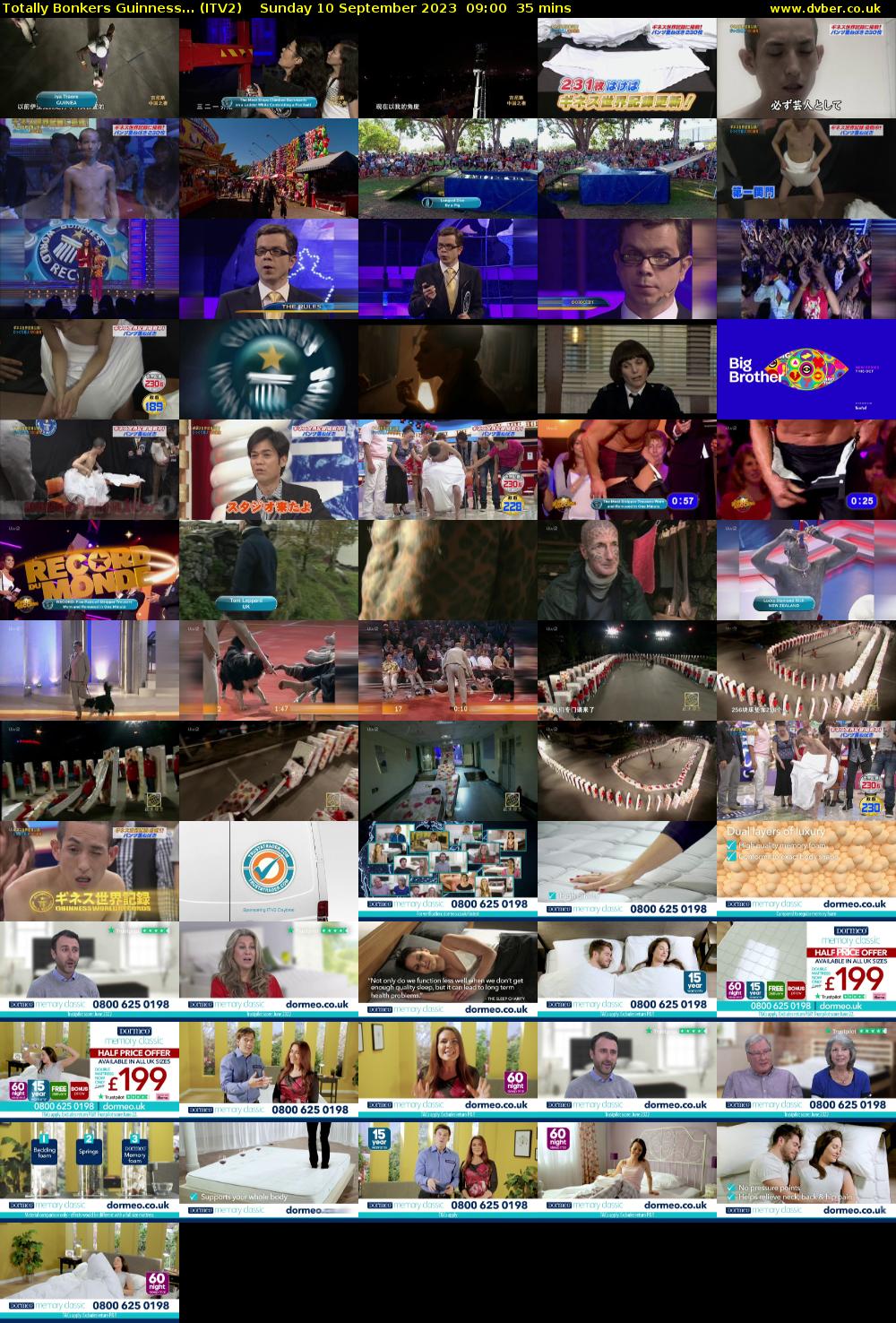 Totally Bonkers Guinness... (ITV2) Sunday 10 September 2023 09:00 - 09:35