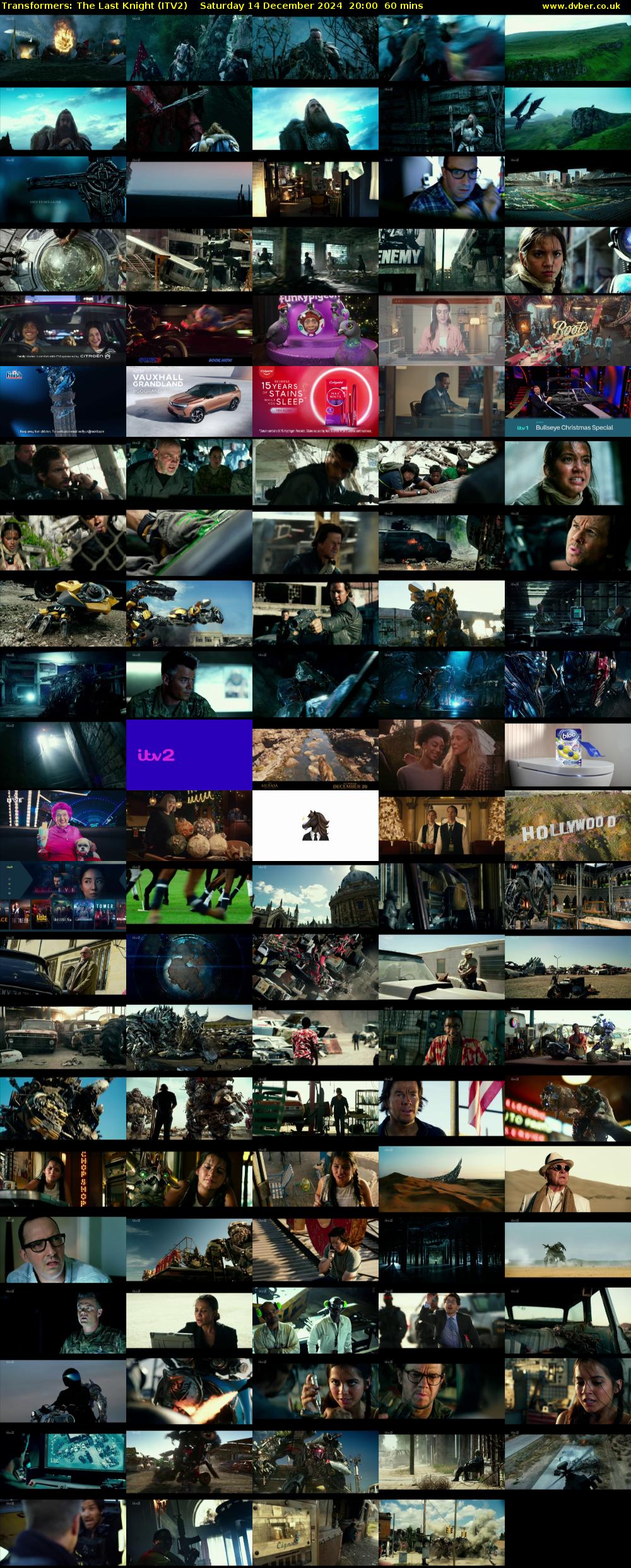 Transformers: The Last Knight (ITV2) Saturday 14 December 2024 20:00 - 21:00