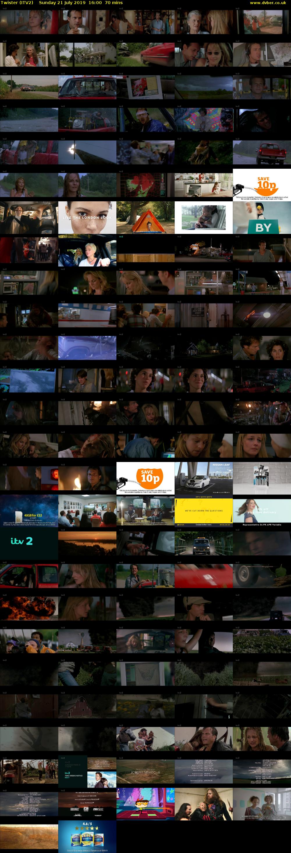 Twister (ITV2) Sunday 21 July 2019 16:00 - 17:10