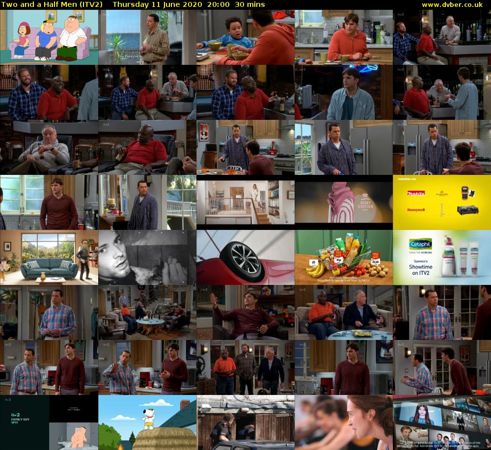 Two and a Half Men (ITV2) Thursday 11 June 2020 20:00 - 20:30