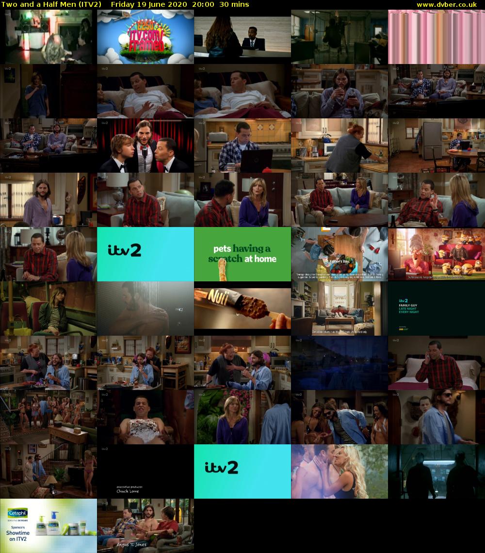 Two and a Half Men (ITV2) Friday 19 June 2020 20:00 - 20:30