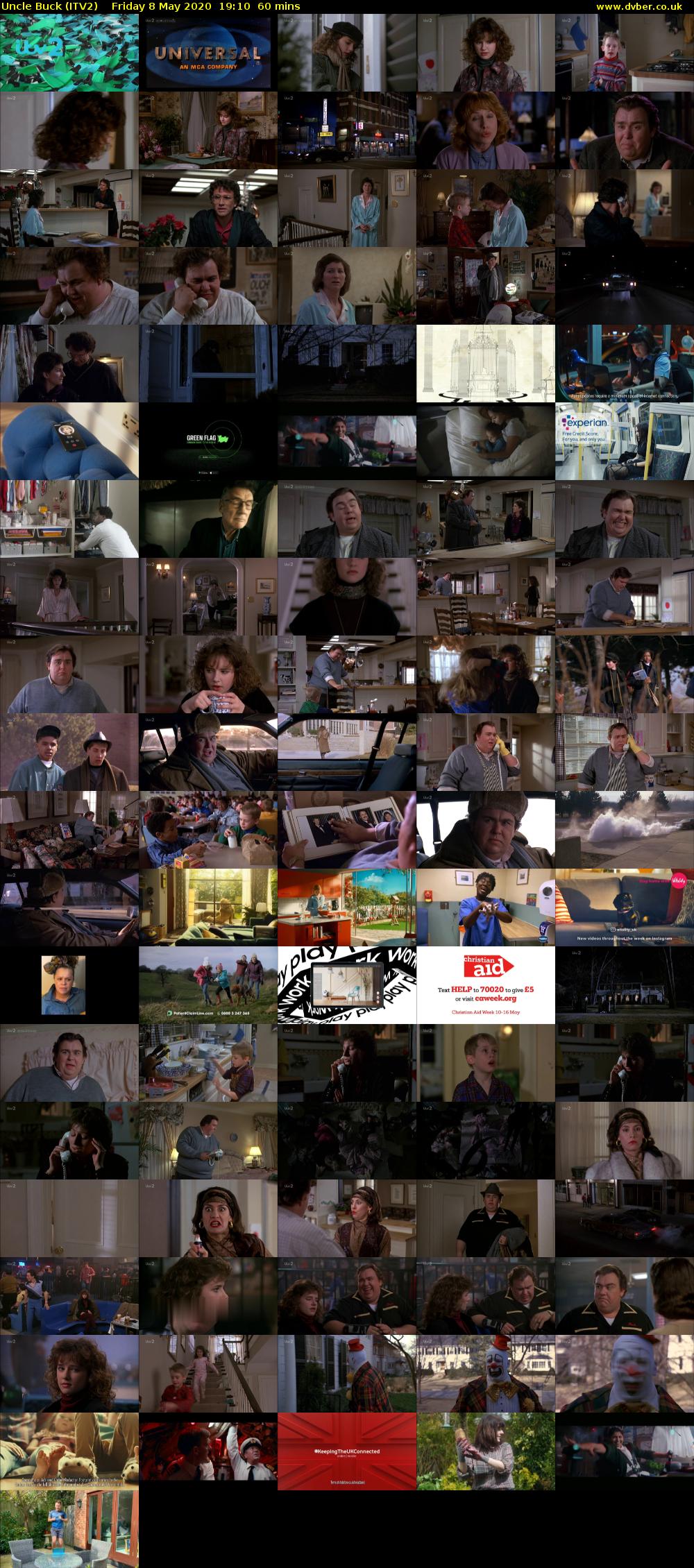Uncle Buck (ITV2) Friday 8 May 2020 19:10 - 20:10