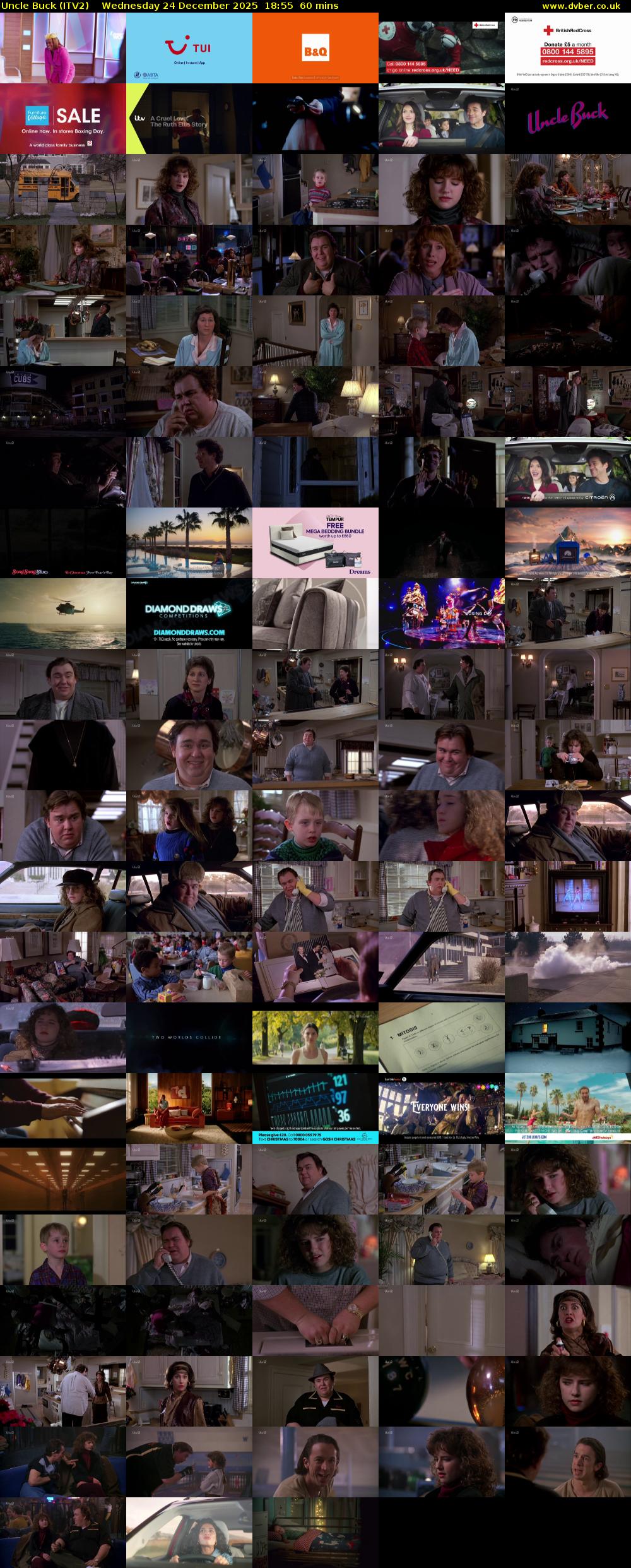 Uncle Buck (ITV2) Wednesday 24 December 2025 18:55 - 19:55