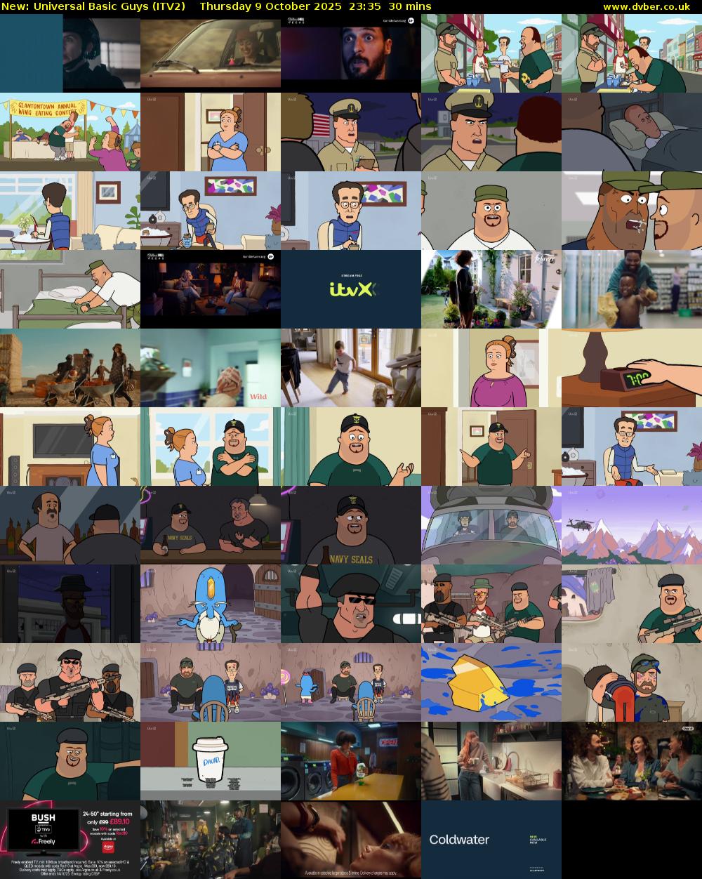 Universal Basic Guys (ITV2) Thursday 9 October 2025 23:35 - 00:05