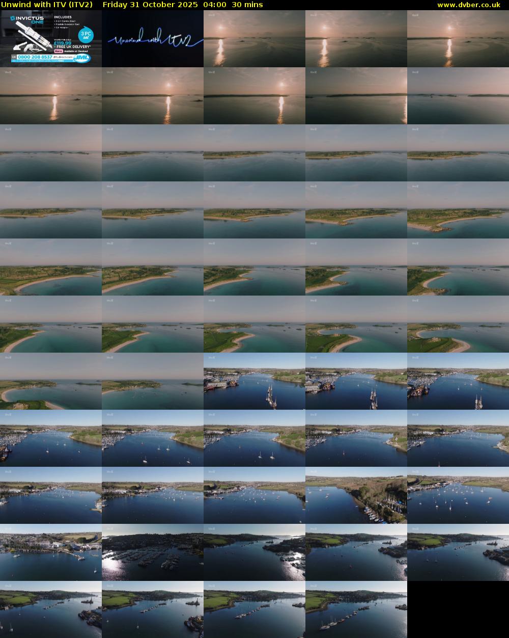 Unwind With ITV (ITV2) Friday 31 October 2025 04:00 - 04:30