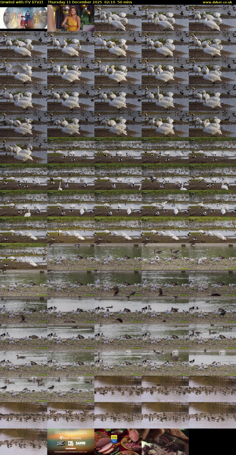 Unwind With ITV (ITV2) Thursday 11 December 2025 02:10 - 03:00