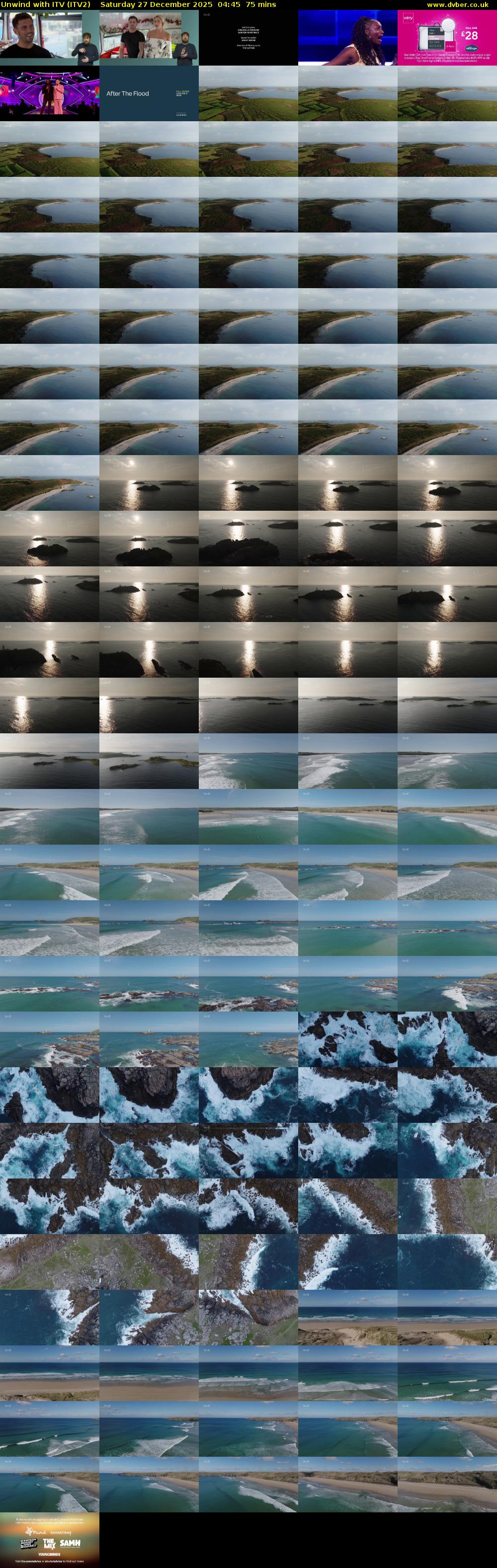 Unwind With ITV (ITV2) Saturday 27 December 2025 04:45 - 06:00