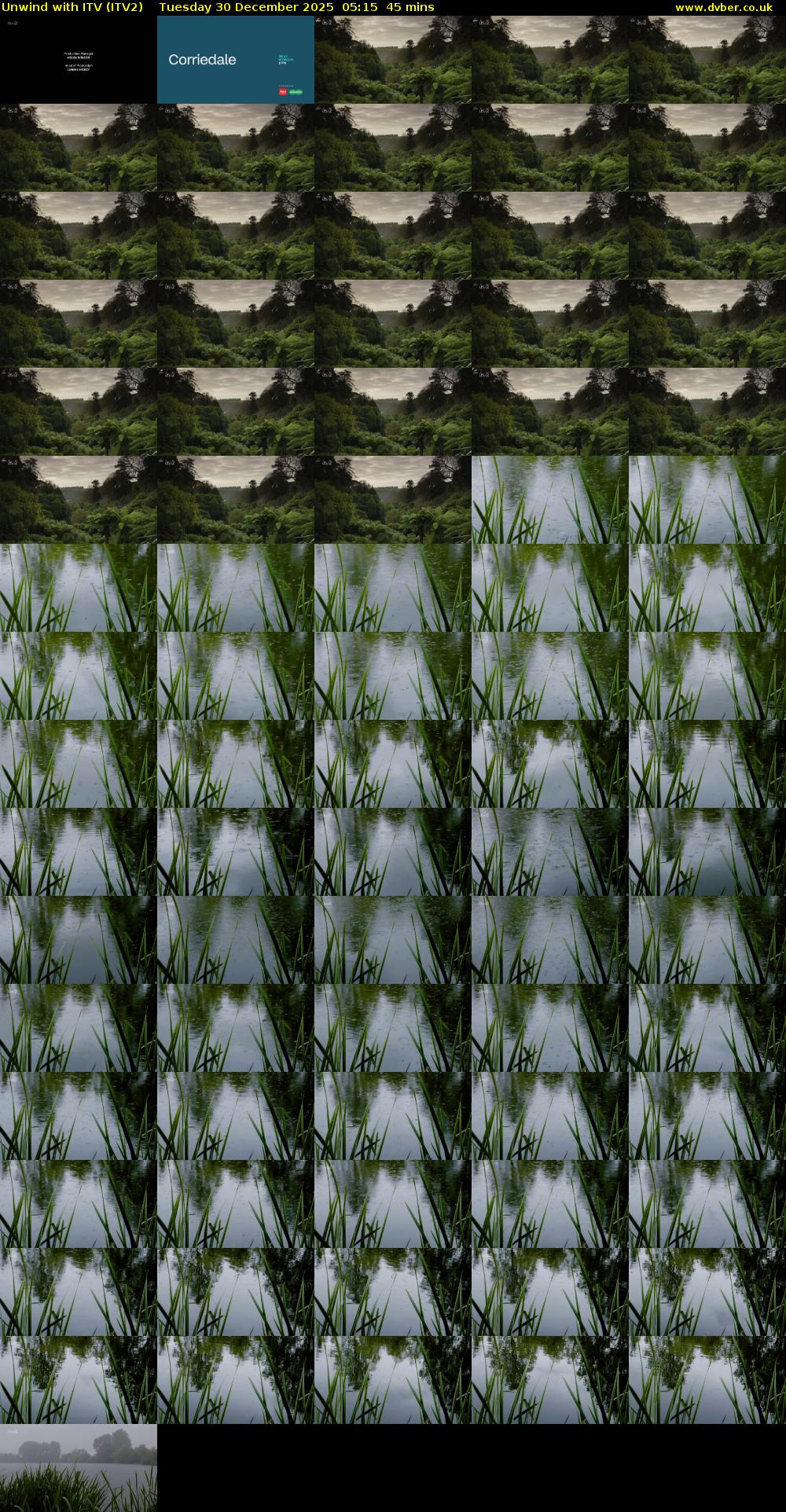 Unwind With ITV (ITV2) Tuesday 30 December 2025 05:15 - 06:00