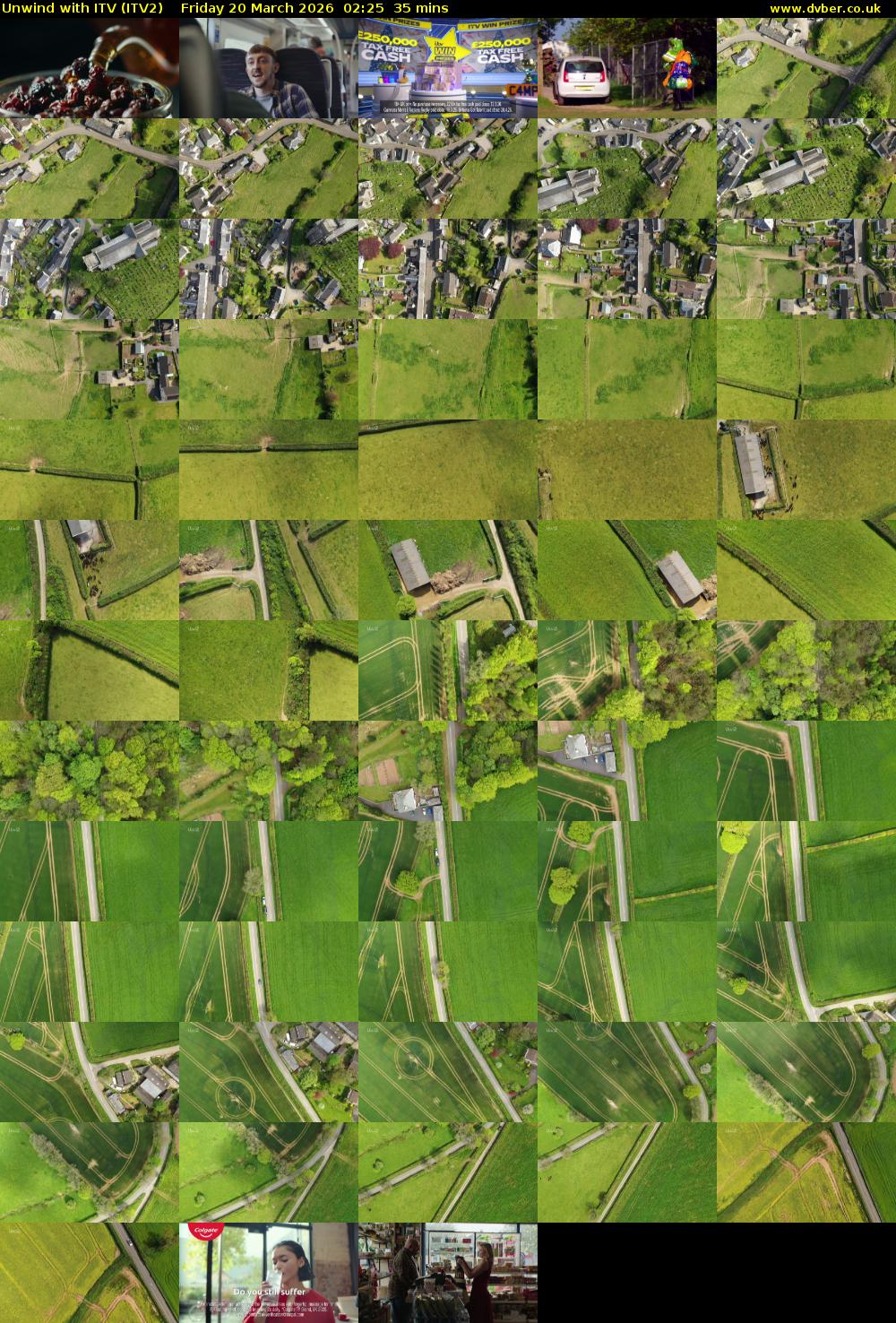 Unwind With ITV (ITV2) Friday 20 March 2026 02:25 - 03:00