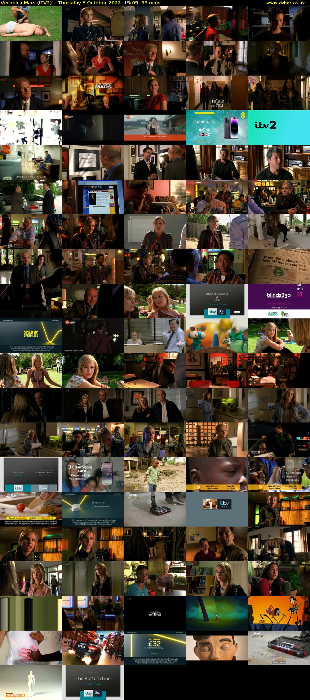 Veronica Mars (ITV2) Thursday 6 October 2022 15:05 - 16:00
