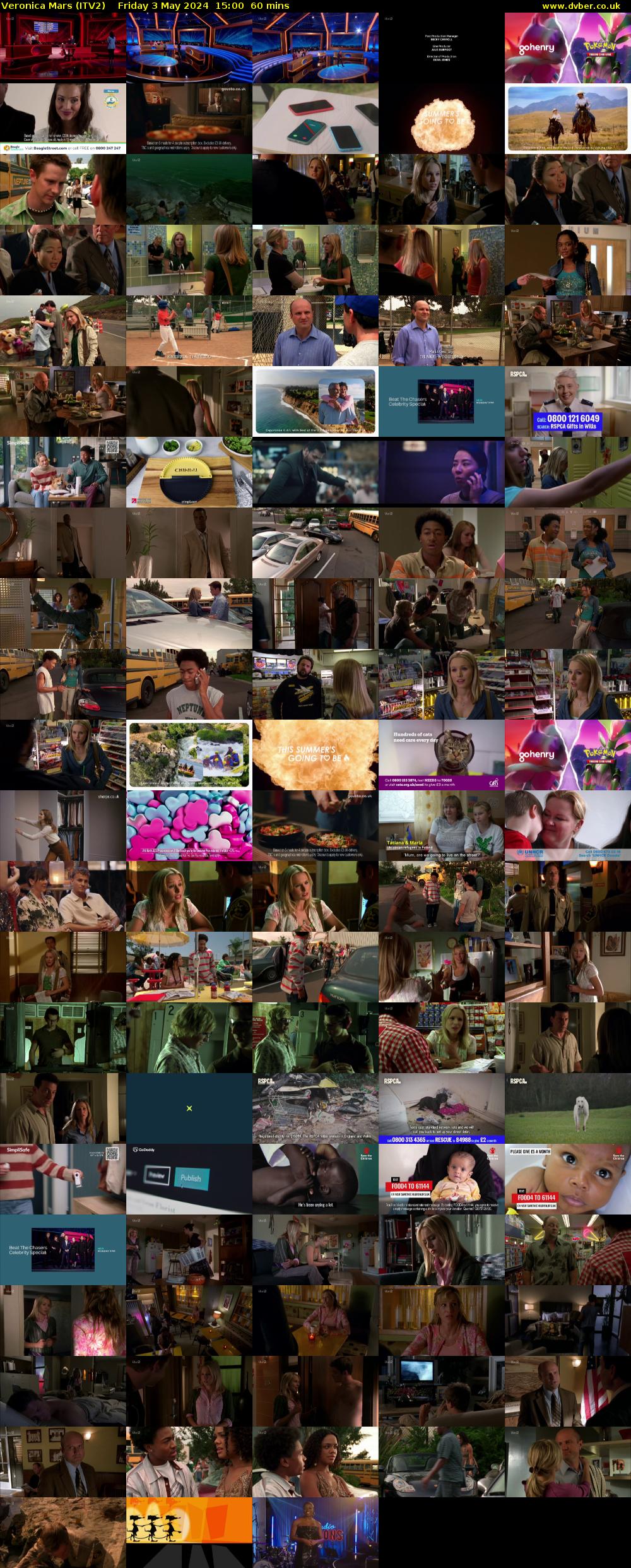 Veronica Mars (ITV2) Friday 3 May 2024 15:00 - 16:00