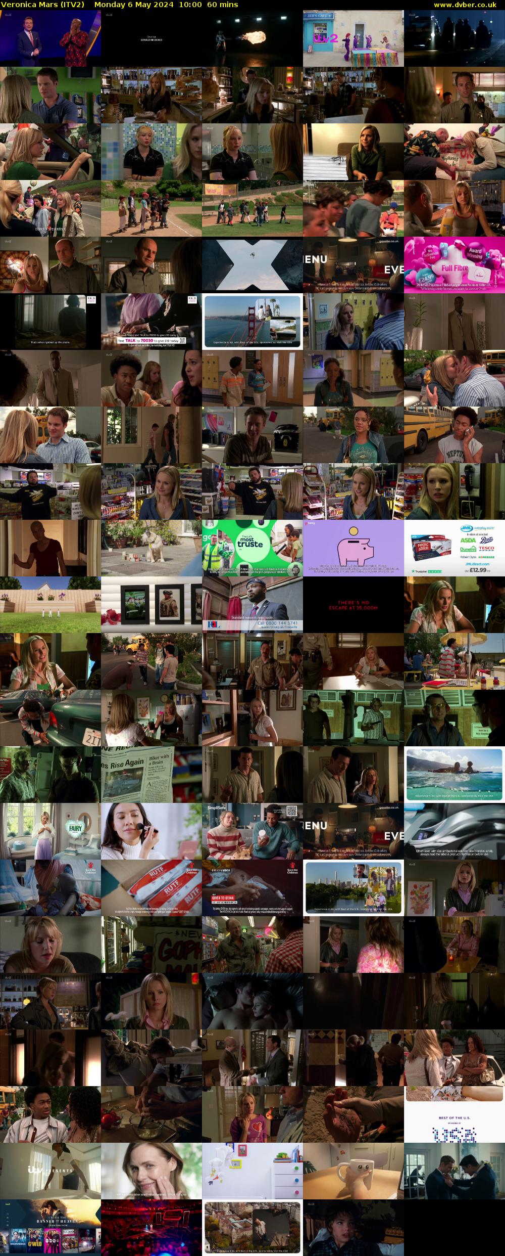 Veronica Mars (ITV2) Monday 6 May 2024 10:00 - 11:00