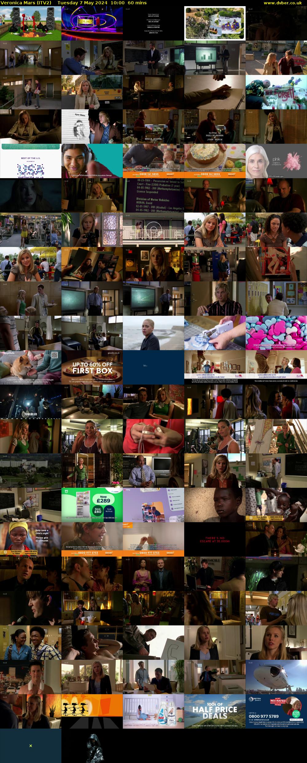 Veronica Mars (ITV2) Tuesday 7 May 2024 10:00 - 11:00