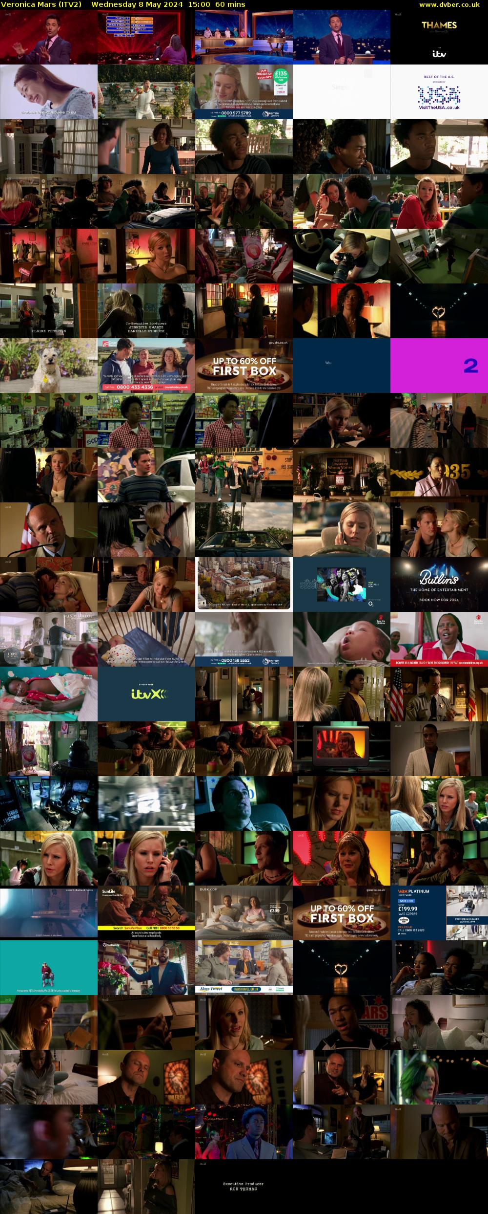 Veronica Mars (ITV2) Wednesday 8 May 2024 15:00 - 16:00