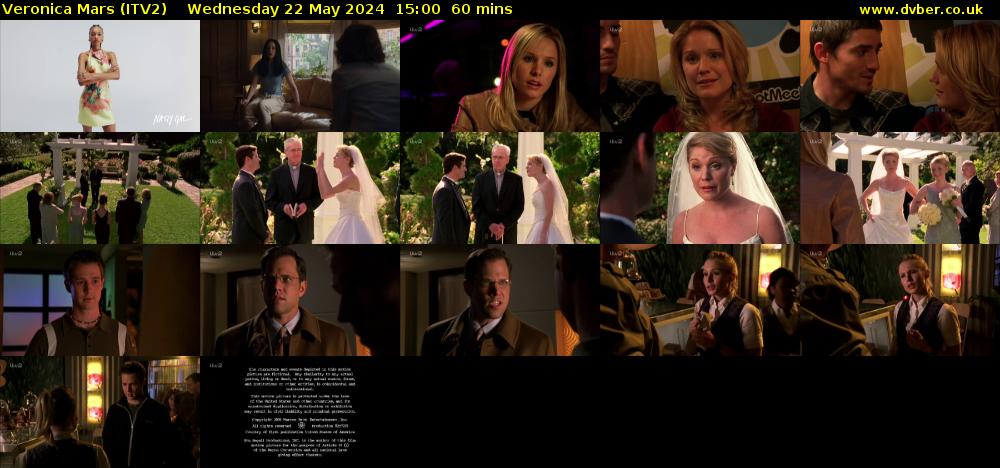 Veronica Mars (ITV2) Wednesday 22 May 2024 15:00 - 16:00