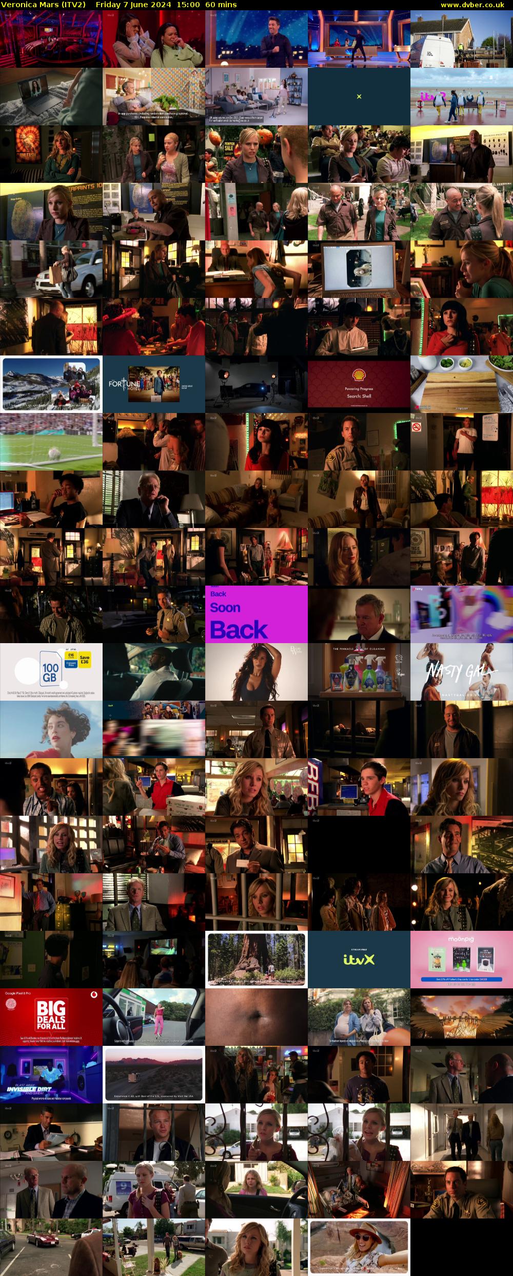 Veronica Mars (ITV2) Friday 7 June 2024 15:00 - 16:00