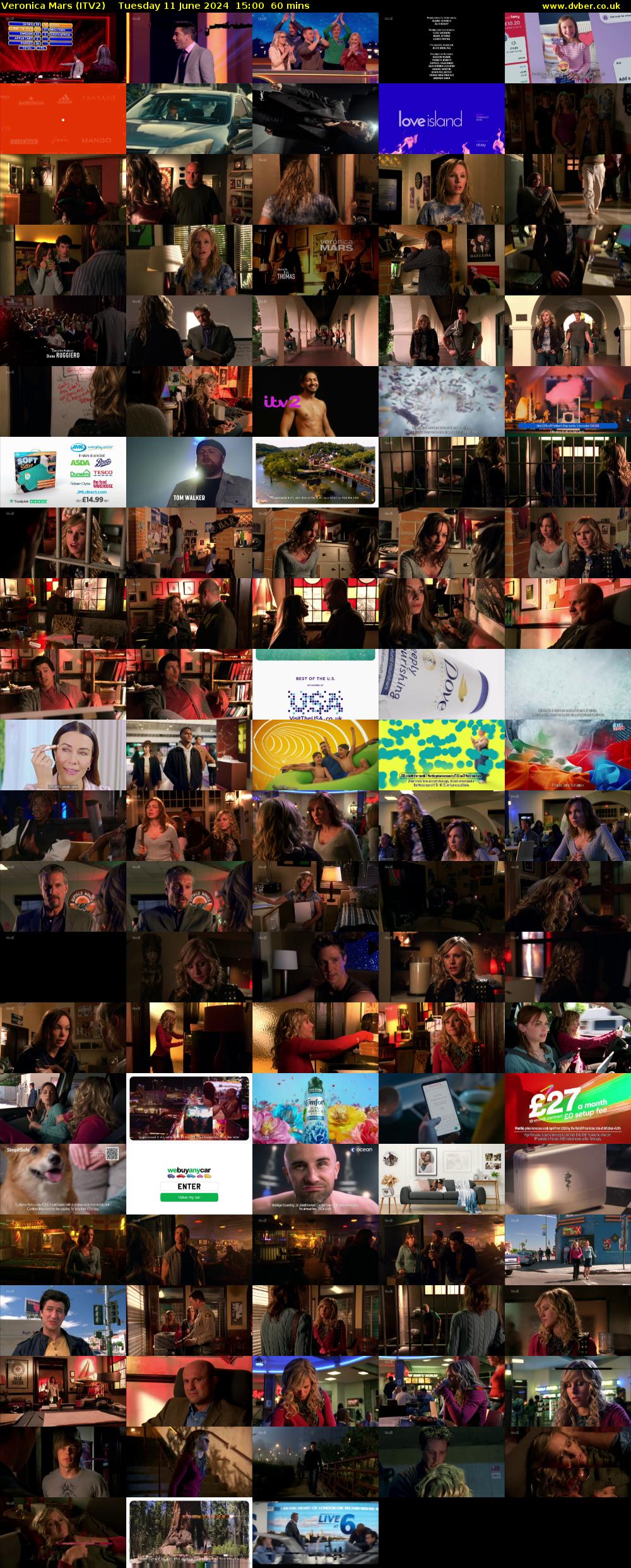 Veronica Mars (ITV2) Tuesday 11 June 2024 15:00 - 16:00
