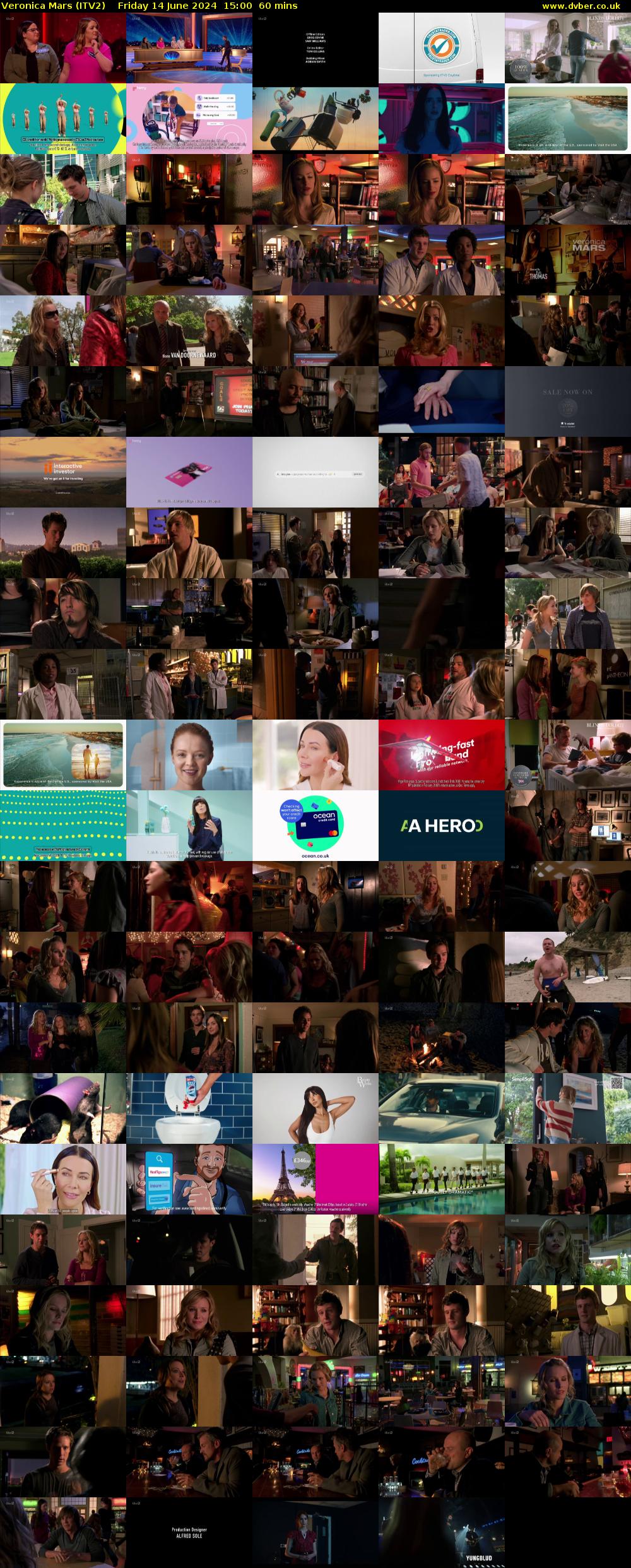 Veronica Mars (ITV2) Friday 14 June 2024 15:00 - 16:00