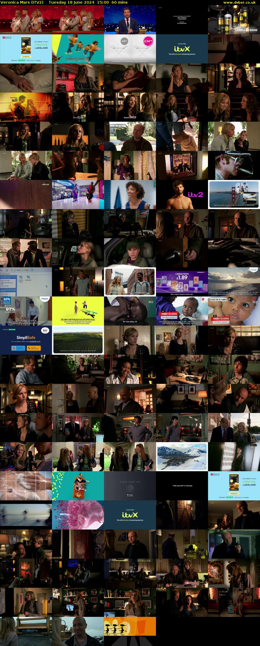 Veronica Mars (ITV2) Tuesday 18 June 2024 15:00 - 16:00