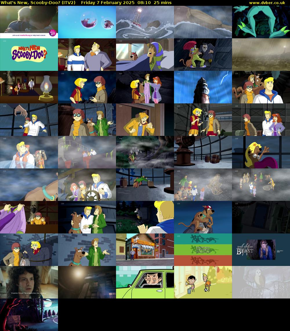 What's New, Scooby-Doo? (ITV2) Friday 7 February 2025 08:10 - 08:35