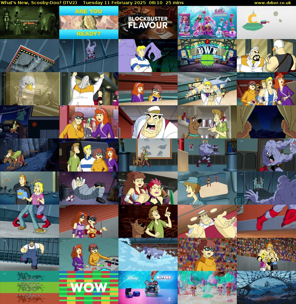 What's New, Scooby-Doo? (ITV2) Tuesday 11 February 2025 08:10 - 08:35