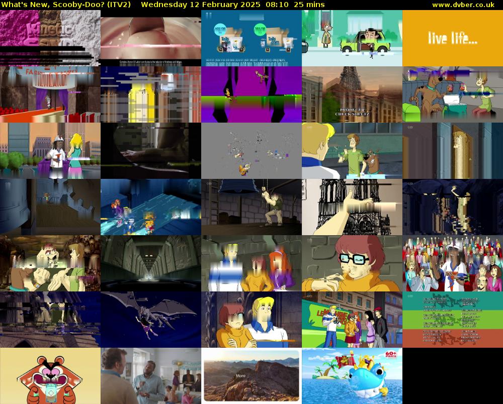 What's New, Scooby-Doo? (ITV2) Wednesday 12 February 2025 08:10 - 08:35