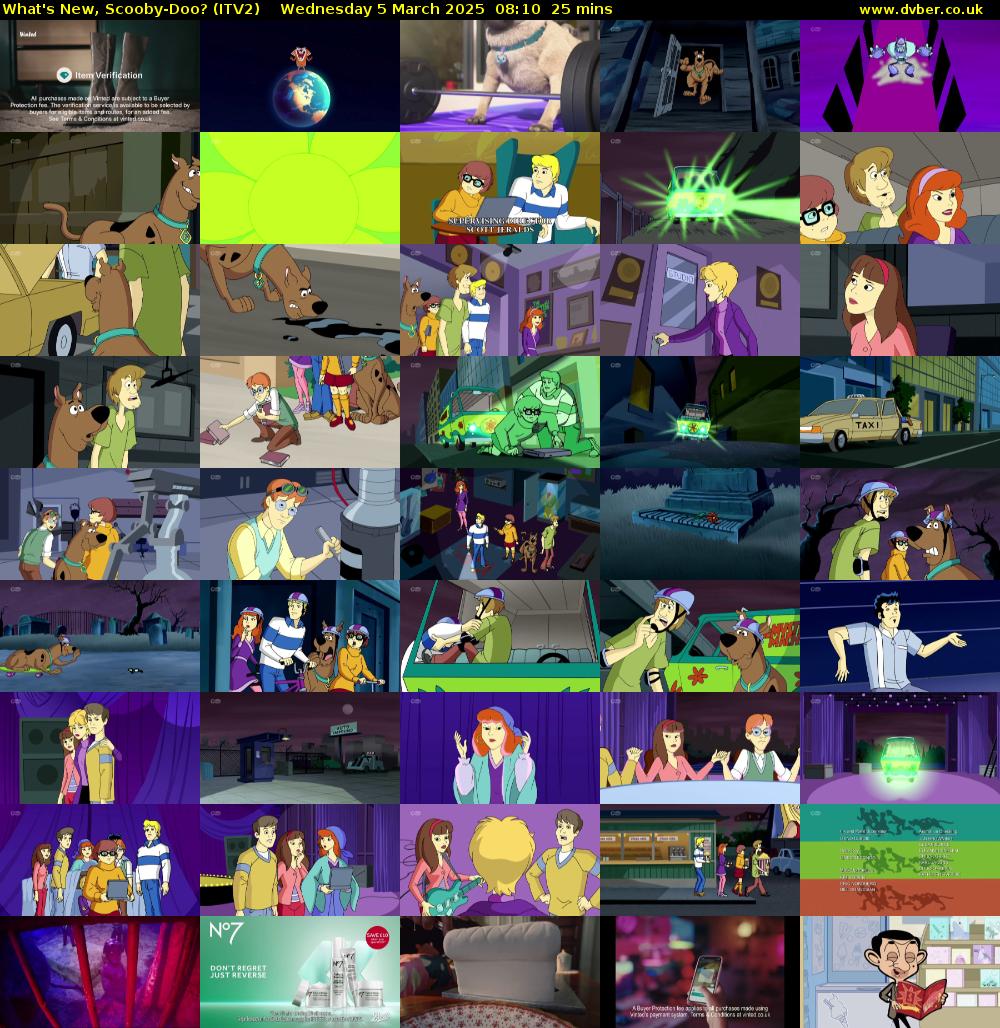 What's New, Scooby-Doo? (ITV2) Wednesday 5 March 2025 08:10 - 08:35