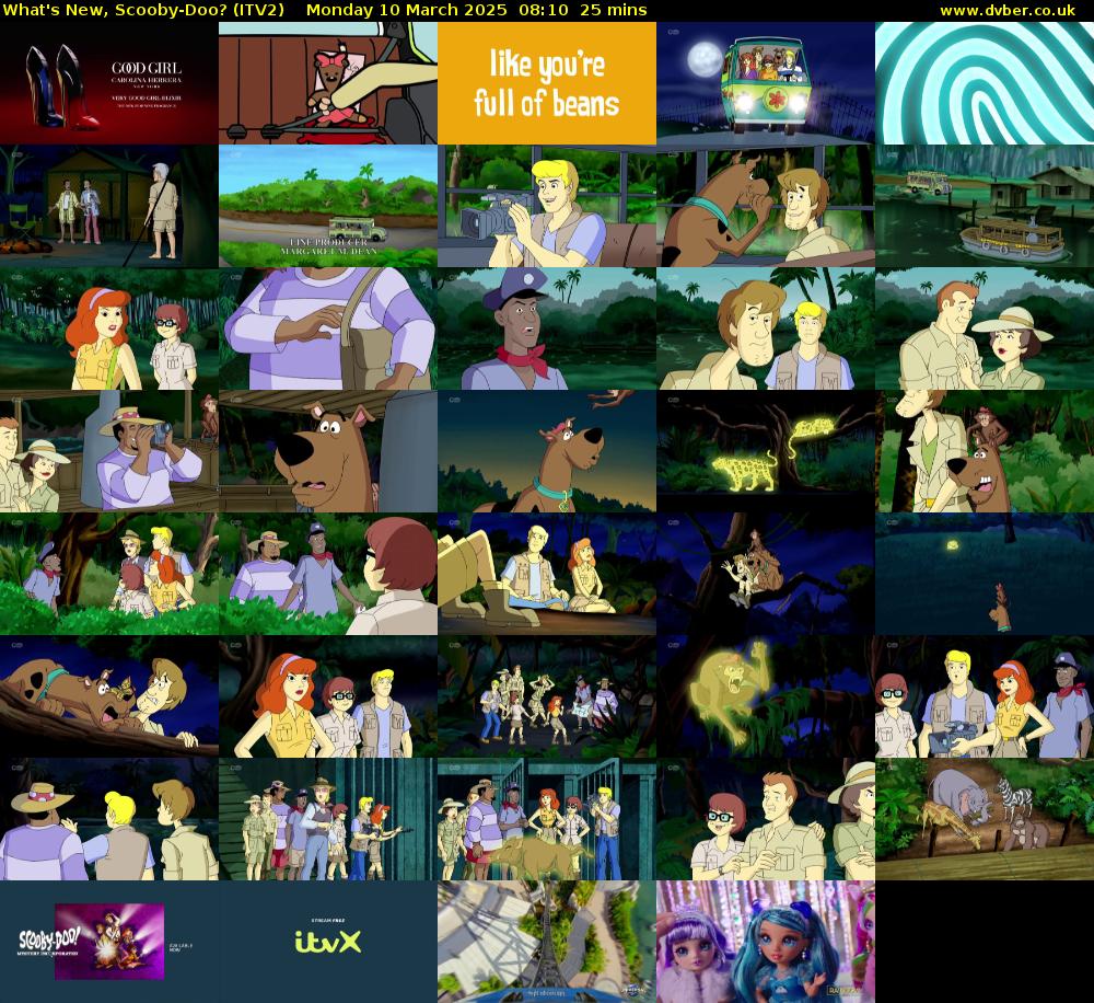 What's New, Scooby-Doo? (ITV2) Monday 10 March 2025 08:10 - 08:35