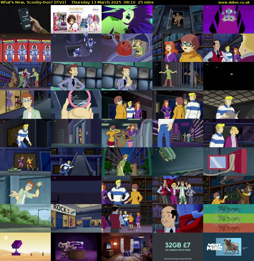 What's New, Scooby-Doo? (ITV2) Thursday 13 March 2025 08:10 - 08:35