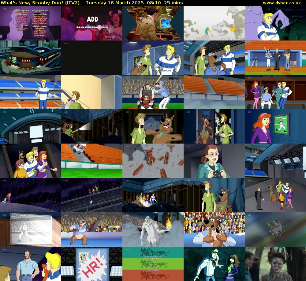 What's New, Scooby-Doo? (ITV2) Tuesday 18 March 2025 08:10 - 08:35