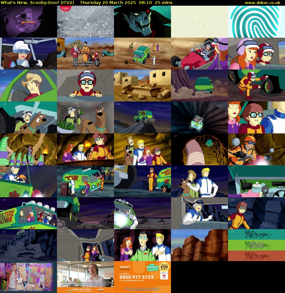 What's New, Scooby-Doo? (ITV2) Thursday 20 March 2025 08:10 - 08:35
