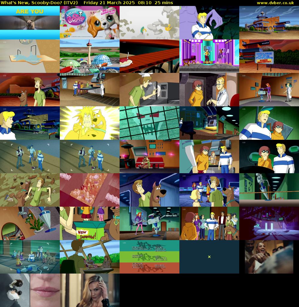 What's New, Scooby-Doo? (ITV2) Friday 21 March 2025 08:10 - 08:35