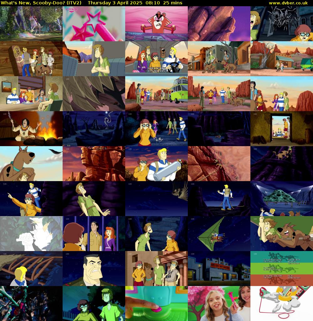 What's New, Scooby-Doo? (ITV2) Thursday 3 April 2025 08:10 - 08:35