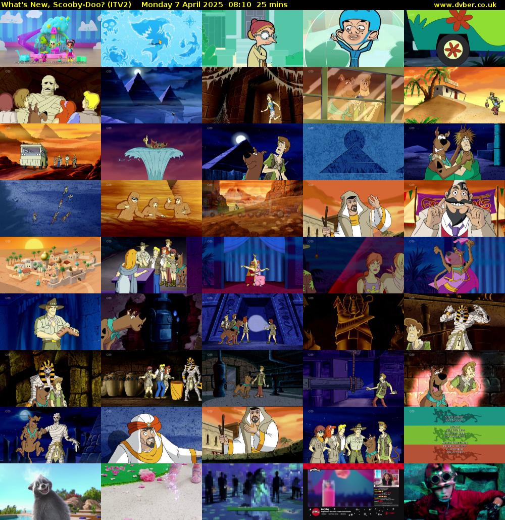 What's New, Scooby-Doo? (ITV2) Monday 7 April 2025 08:10 - 08:35
