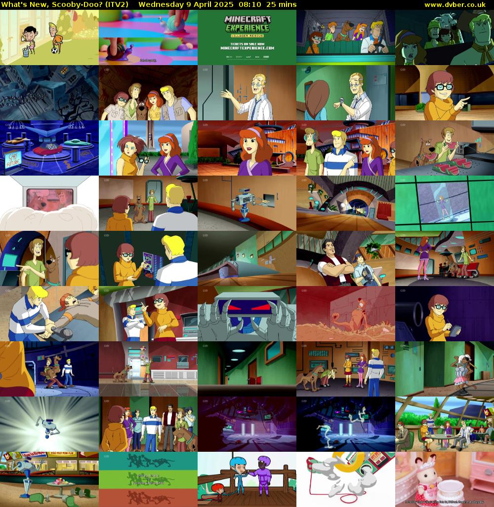 What's New, Scooby-Doo? (ITV2) Wednesday 9 April 2025 08:10 - 08:35